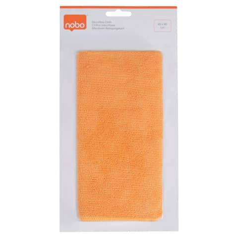 Reinigungstuch Mikrofaser 40x40cm orange NOBO 1905328