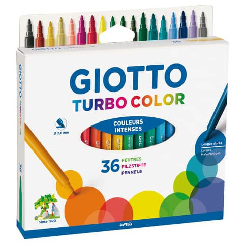 Farbstiftetui 36ST Turbo Color GIOTTO F072600 K36