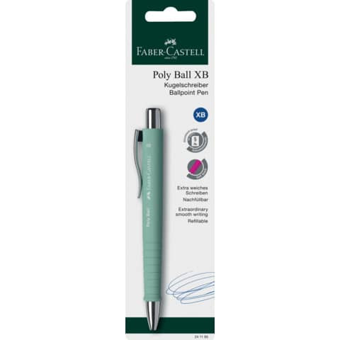Kugelschreiber PolyBall XB sortiert FABER CASTELL 241195