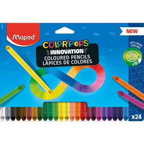 Farbstiftetui 24ST Color Peps Infinity MAPED 861601