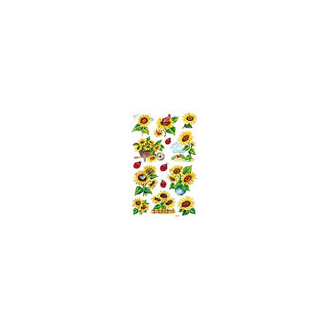 Schmucketikett Sonnenblumen ZWECKFORM 54171