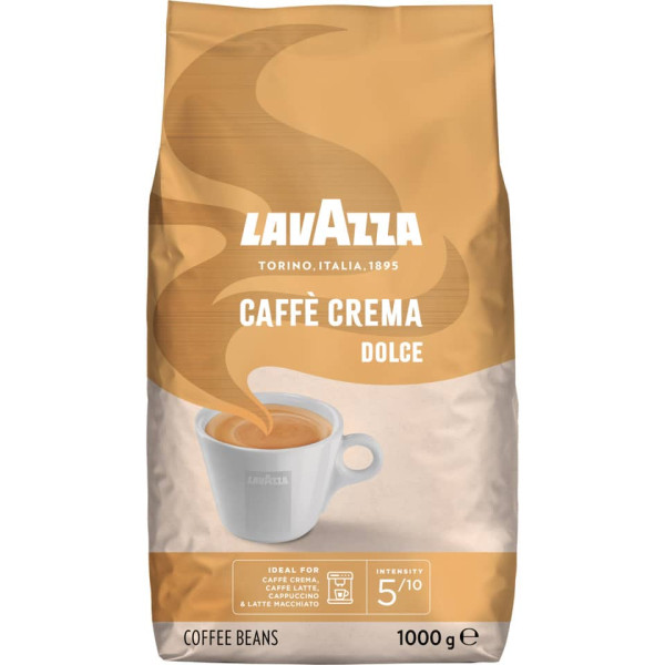 Kaffee Crema Dolce Mild 1000 gr LAVAZZA 789969006 ganze Bohne