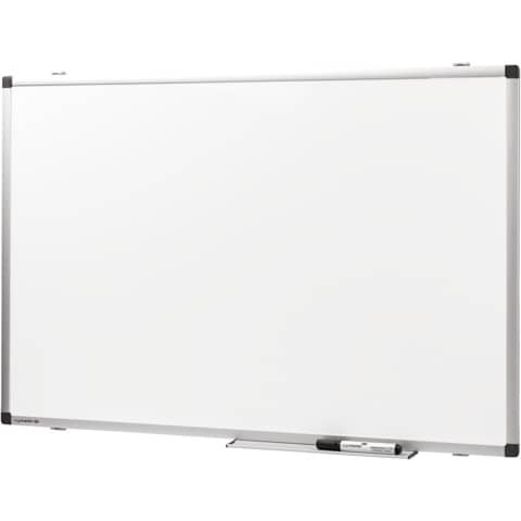 Whiteboardtafel Premium - 90 x 60 cm, weiß, magnethaftend, Wandmontage
