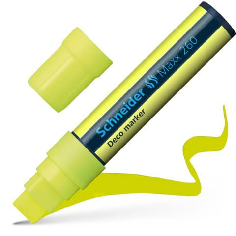Decomarker Maxx 260 gelb SCHNEIDER 126005 2-15mm