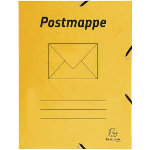 Postmappe A4 gelb EXACOMPTA 55549B Colorspan