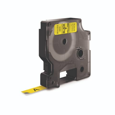 Schriftband 9mm 7m gelb/schwarz DYMO S0720730 40918