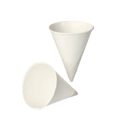 Spitzbecher 120ml 200ST weiß PAPSTAR 88618