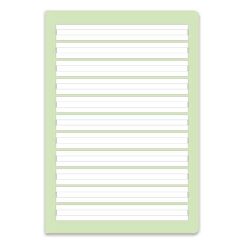 Heft LIN1 A5 16 Blatt 5/5/5mm liniert STAUFEN PREMIO 040780001 90g