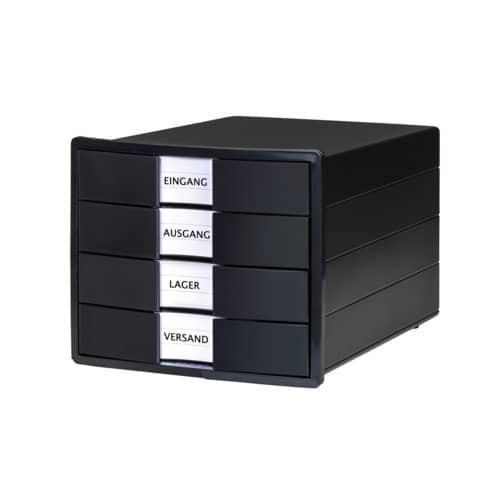 Schubladenbox 4 Laden schwarz HAN 10128-13 Karma Impuls