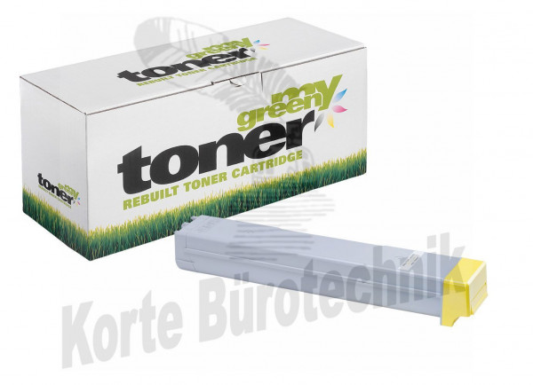 my green toner Toner-Kit gelb (201271) ersetzt Y8380A