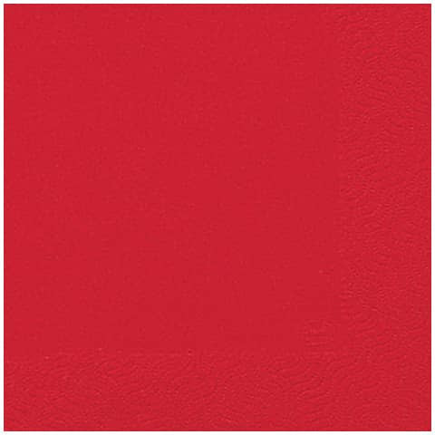 Serviette Zelltuch rot 20 Stück DUNI 104062/ 3lagig 33 cm