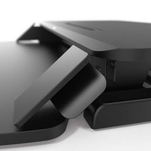 Bildschirmträger Workstation schwarz FELLOWES 8091001 Corsico