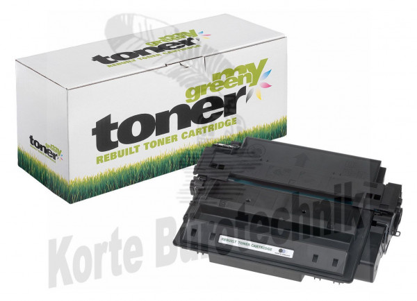 my green toner Toner-Kartusche schwarz HC plus (130489) ersetzt 11X