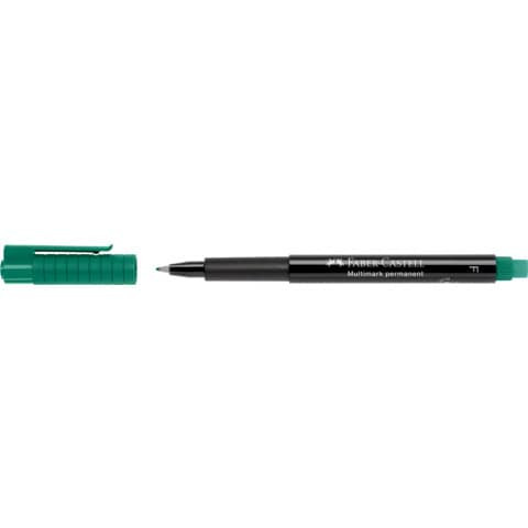 Overheadstift OHP-PLUS grün FABER CASTELL 151363 F Perma