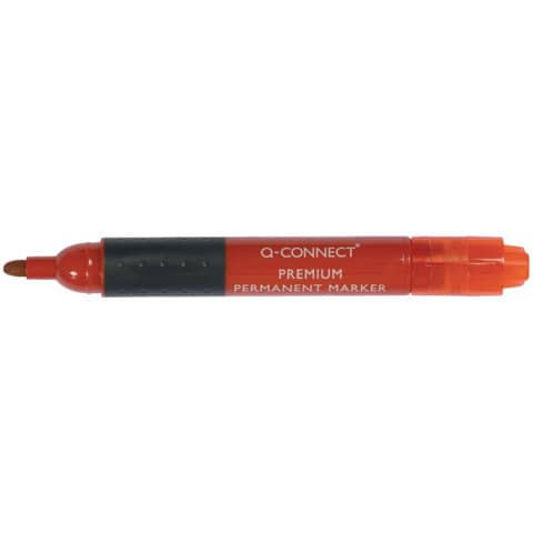 Permanentmarker 3mm rot Q-CONNECT KF26107 Rundspitze