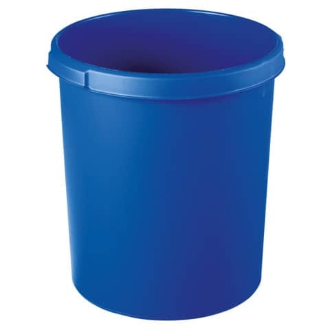 Papierkorb 30l Plastik blau HAN 1834-14