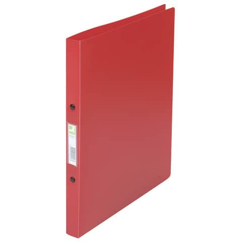 Schulordner A4 rot Q-CONNECT KF02916 2 Ring 16mm