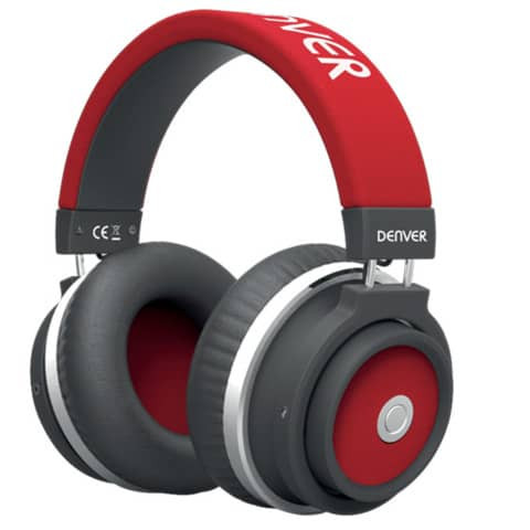 Drahtloser Bluetooth On-Ear Kopfhörer BTH-250 rot