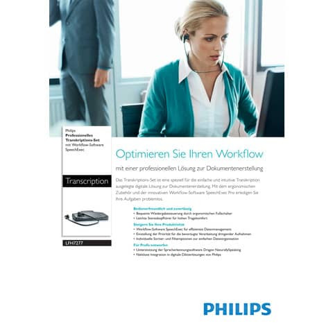 Wiedergabe-Software digital PHILIPS MDC LFH7277/08 2 Jahre Laufzeit