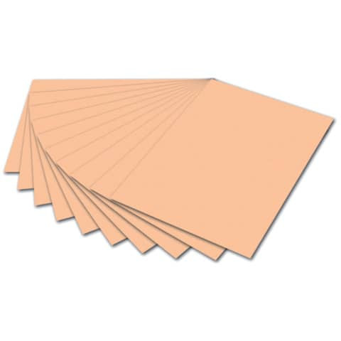 Fotokarton A4 apricose FOLIA 614/50 42 300g