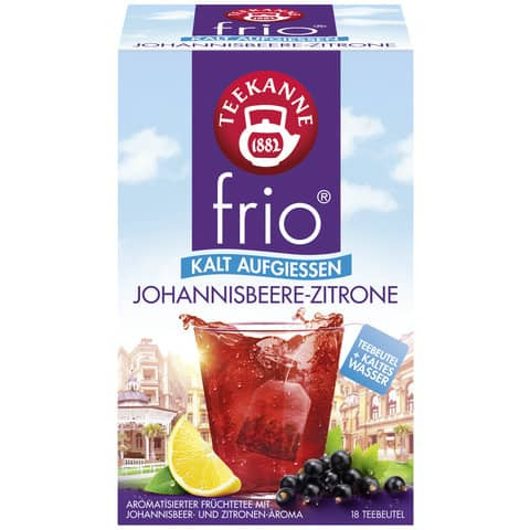 Tee frio - Johannisbeere-Zitrone TEEKANNE 7759 18BT