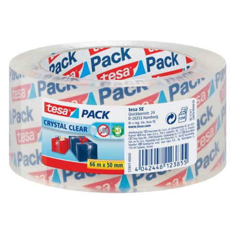Packband 50mm 66m klar TESA 57807-00000-01 PP