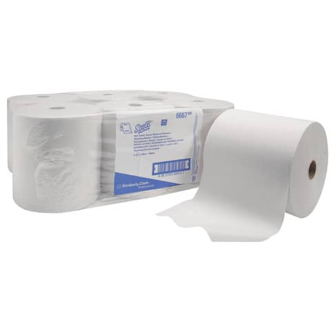 Handtuch Rolle 1lag 6RL weiß KIMBERLY-CLARK 6667 20cmx304m