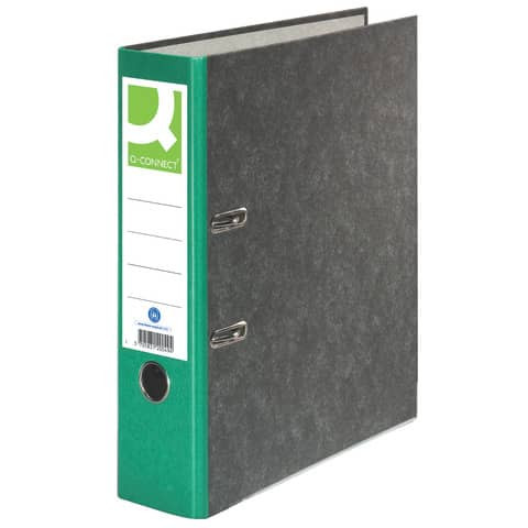 Ordner Pappe A4 80mm grün Q-CONNECT KF18714/15063428000