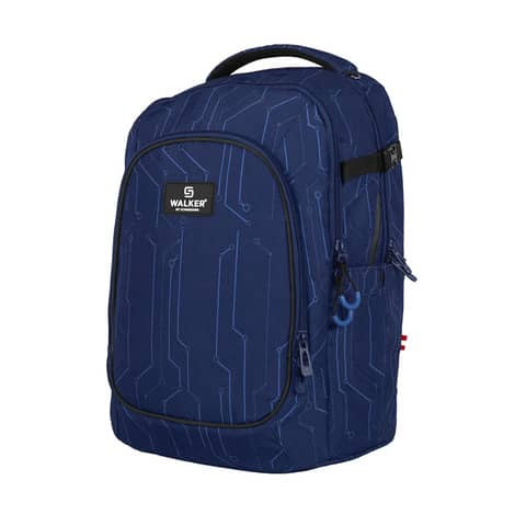 Schulrucksack cyber blue WALKER CAMPUS EVO 2.0 42122-357 30L