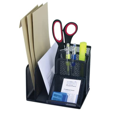 Schreibköcher Office schwarz WEDO 65501