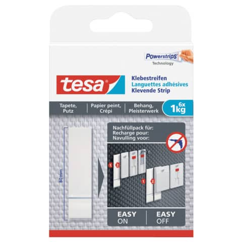 Powerstrips 6ST 1kg weiß TESA 77771-00000-00