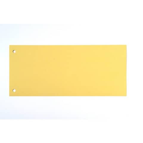 Trennstreifen 10,5x22,5cm 100ST gelb 50502225