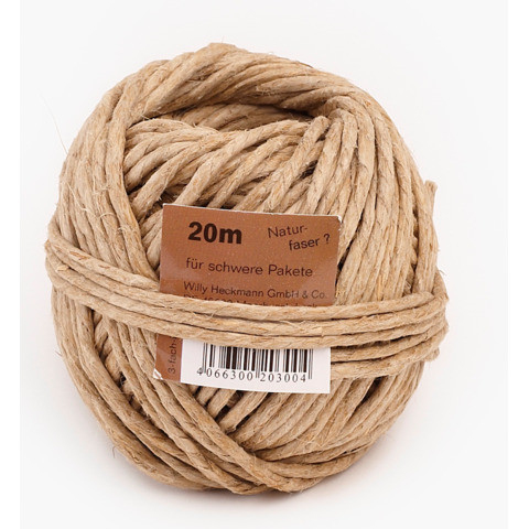 Naturfaserbindfaden 20m WIHEDÜ 213.026 3-fach 200g 3mm