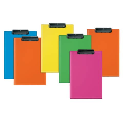 Klemmbrett PVC A4 sort. VELOCOLOR 4814 300