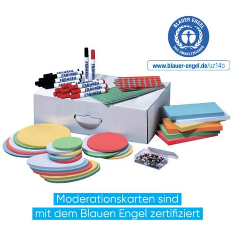Moderationsset Box weiß FRANKEN UMMB >1300Teile