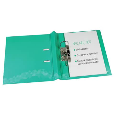 Ordner FLIP faltbar grün DONAU 2770100-06 A4 75mm