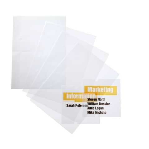 Beschriftungsfolie 148x148mm DURABLE 4832 19 10St