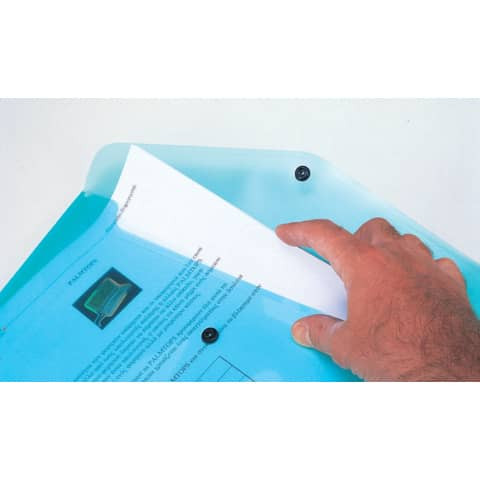 Aktentasche A4 quer blau Q-CONNECT KF03596/01242