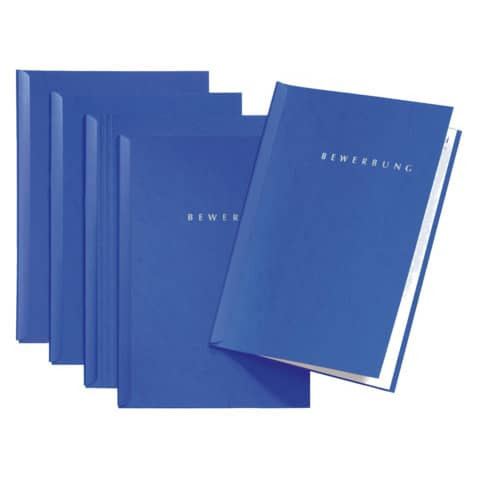 Bewerbungsmappe Start blau PAGNA 22005 02 5er Set