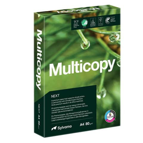 Kopierpapier A4 80g 500BL hochweiß MULTICOPY 663852/83307A80S