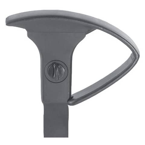 Armlehnenpaar U2 schwarz TOPSTAR 7096