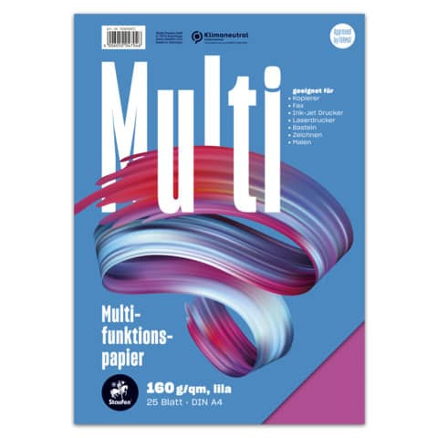Kopierpapier A4 160g 25BL rosa STAUFEN STYLE 734051671 Multifunktion