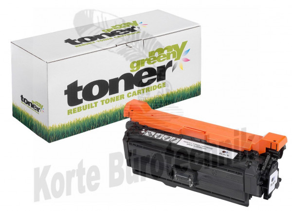 my green toner Toner-Kartusche schwarz (133459) ersetzt 652A