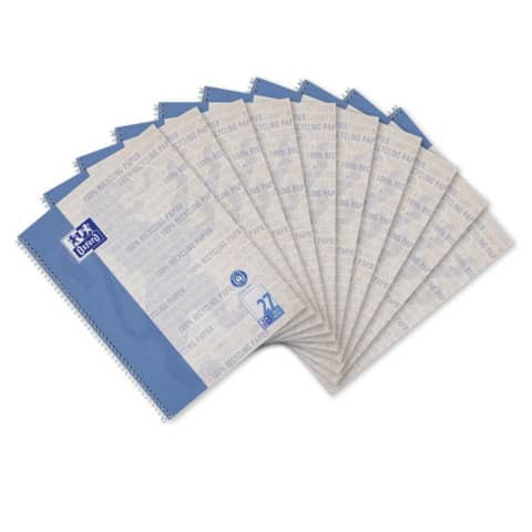 Collegeblock A4+/80BL liniert Doppelrand OXFORD 400158972 Recycling