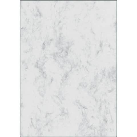 Marmor-Papier, grau, A4, 200 g/qm, 50 Blatt