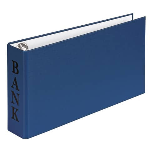 Bankordner Bank A6 2Rg 30mm blau VELOFLEX 4168350
