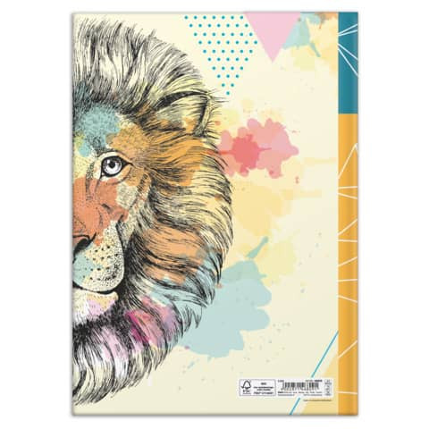 Notizbuch A4 96BL blanko Lion RNK 46809