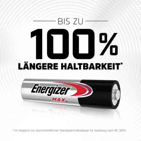 Batterie AAA 8ST Micro ENERGIZER E301530906/E303324100 Max