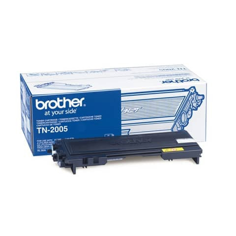 Lasertoner schwarz BROTHER TN2005