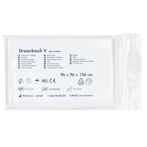 Dreiecktuch V DIN 13168 SÖHNGEN 1010004